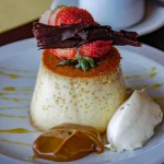 Flan de Vainilla (con crema o dulce de leche)